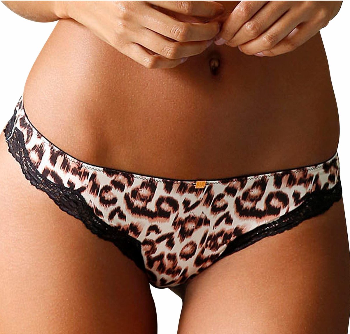 Jette Joop String met luipaardprint
