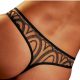 Lascana String met verleidelijk netmateriaal in tattoo-look