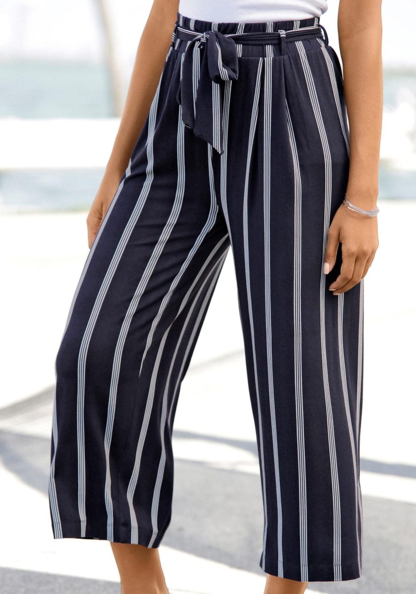 Lascana Culotte in paperbag-model (Met een bindceintuur)