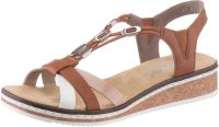Rieker Sandalen met accessoires gegarneerd