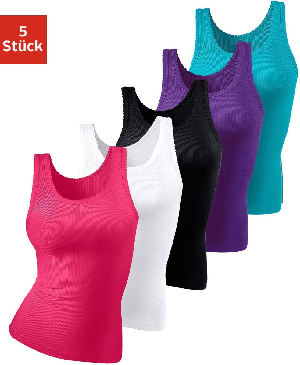 PETITE FLEUR Hemd zachte dubbelribkwaliteit (5 stuks)