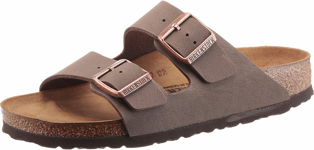 Birkenstock Slippers ARIZONA BF in schoenwijdte smal, met ergonomisch gevormd voetbed