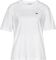 Lacoste T-shirt met groen Lacoste-logo op borsthoogte
