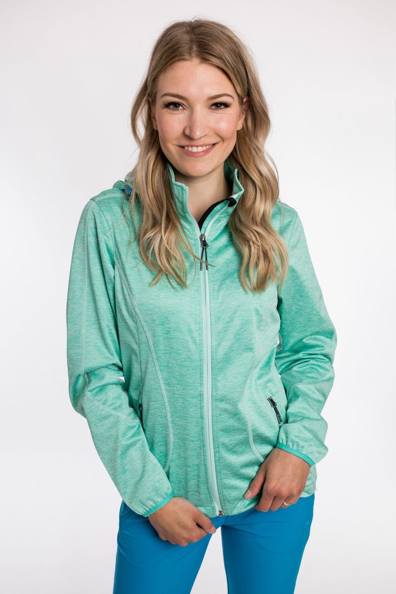DEPROC Active Softshell-jack JOSEPHIN PEAK WOMEN met afneembare capuchon