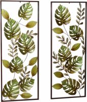 HOFMANN LIVING AND MORE Sierobject voor aan de wand (set, 2 stuks)