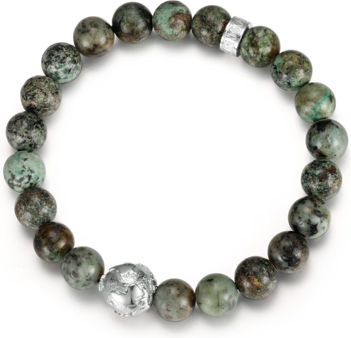 Firetti Kralenarmband Earth Collection met een turkoois
