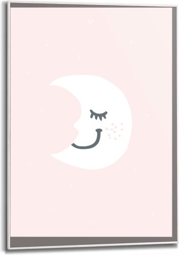 Reinders! Artprint met lijst Pink Moon (1 stuk)