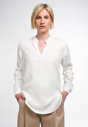 Eterna Blouse zonder sluiting MODERN CLASSIC Lange mouwen