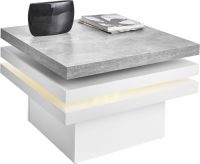 PRO Line Salontafel met functie, draaibaar tafelblad, met ledverlichting