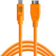 Tether Tools USB-C naar 3.0 Micro-B 4.60m oranje