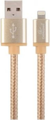 CableXpert CCB-MUSB2B-AMLM-6-G Lightning-kabel 1,8 m Goud