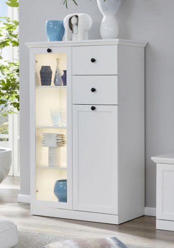 trendteam Vitrinekast Baxter halfhoog, hoogte 129 cm