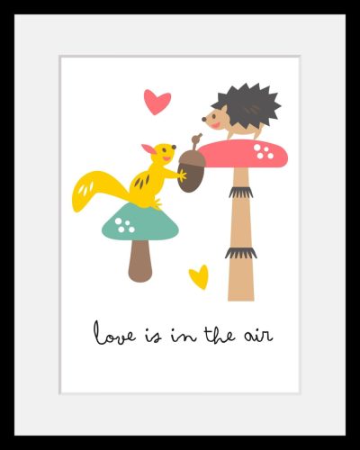 Home affaire Wanddecoratie Love is in the air met frame