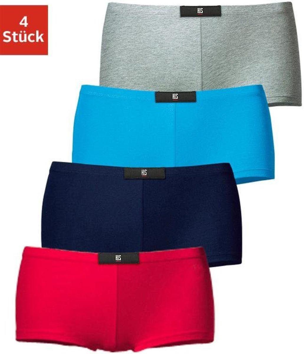 H.I.S Hipster met H.I.S merk voor (4 stuks)