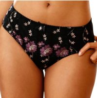 Nuance Slip met bloemborduursels