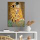 Reinders! Artprint op hout Decoratief paneel 60x90 Gustav Klimt - the kiss