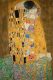Reinders! Artprint op hout Decoratief paneel 60x90 Gustav Klimt - the kiss