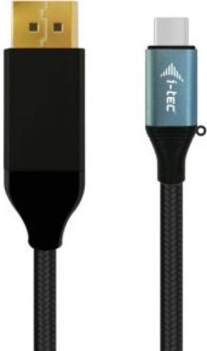 I-tec C31CBLDP60HZ2M DisplayPort kabel 2 m USB-C Zwart