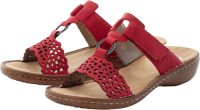Rieker Slippers met decoratief element