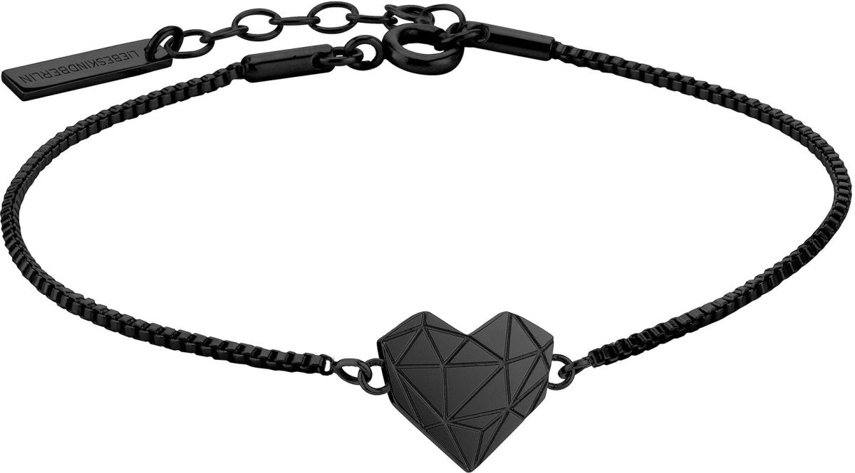 Liebeskind Berlin Edelstalen armband Hart, LJ-0616-B-17