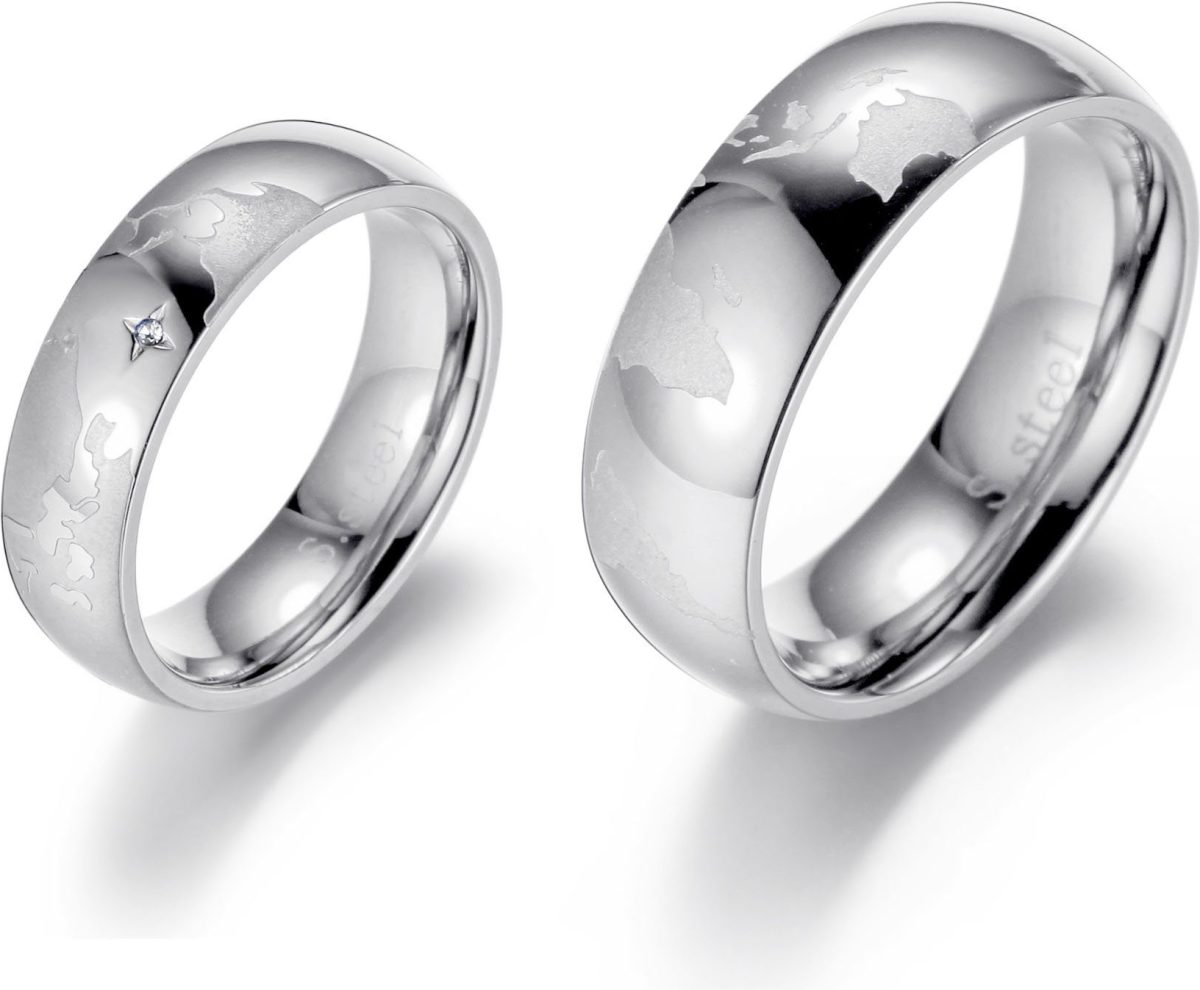 Firetti Partnerring Earth met of zonder zirkoon (synthetisch)