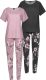 Vivance Dreams Pyjama met bloemenprint (Set van 2)