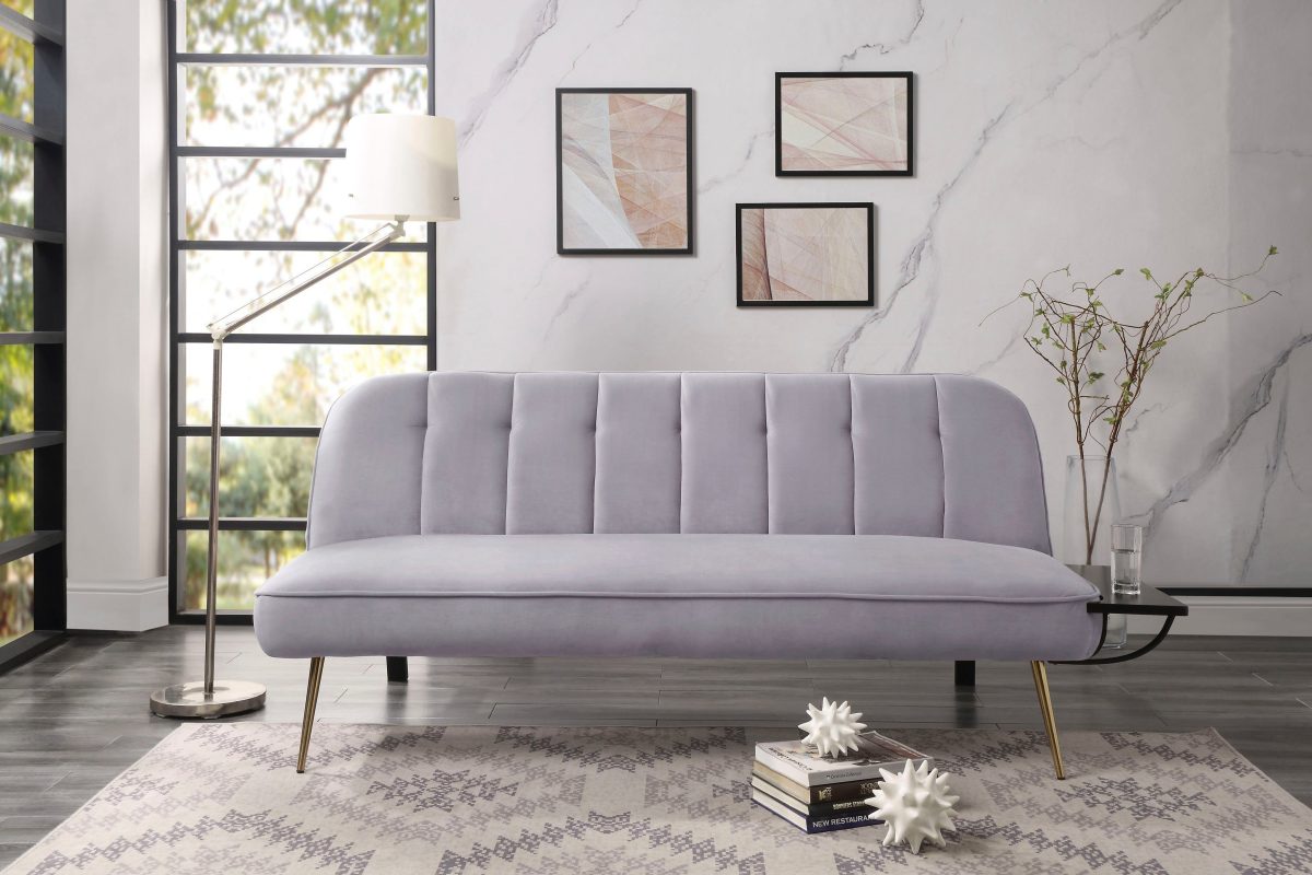 ATLANTIC home collection Bedbank inclusief bijzettafel
