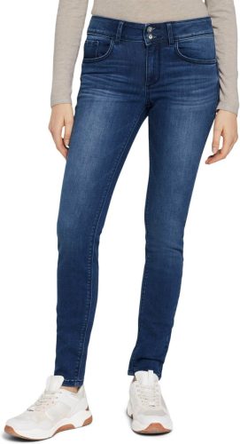 Tom tailor Skinny fit jeans Alexa Skinny met een dubbele knoopsluiting