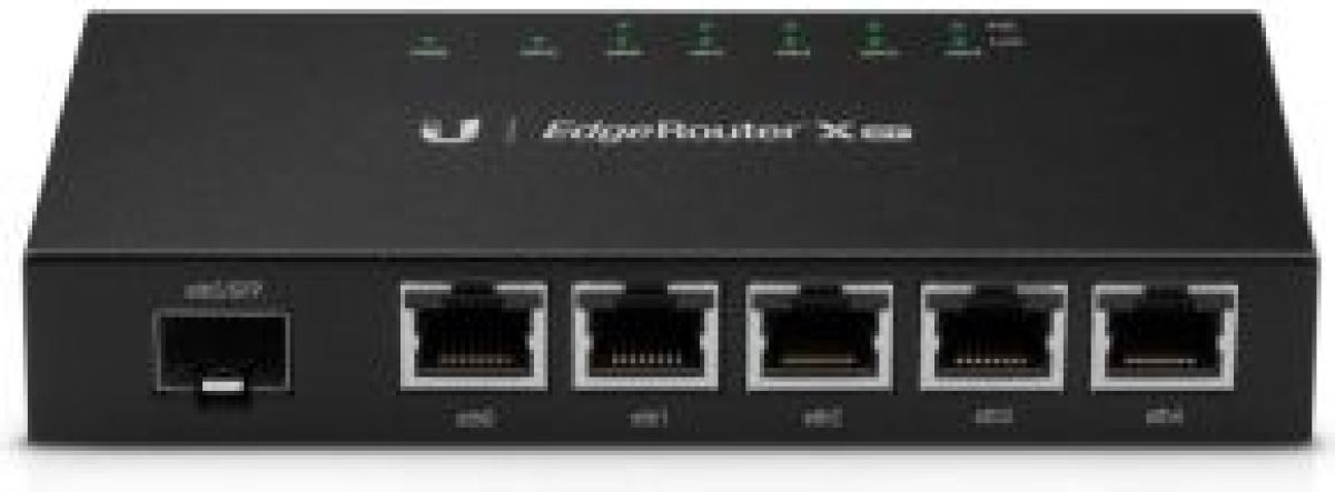 Ubiquiti Networks ER-X-SFP Ethernet LAN Zwart router