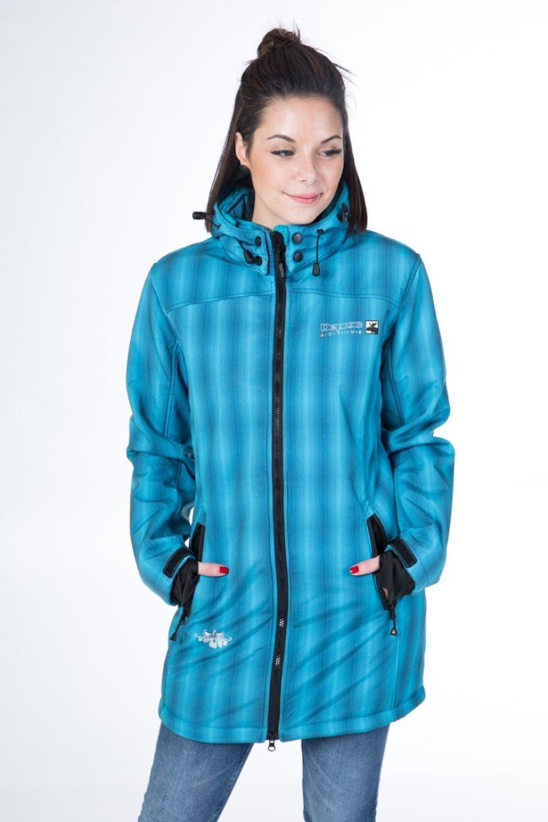 DEPROC Active Softshell-jas KEELE PEAK NEW WOMEN ook in grotere maten te bestellen