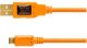 Tether Tools TetherPro USB 2.0 A Male to Micro B 5-pin oranje