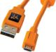 Tether Tools TetherPro USB 2.0 A Male to Micro B 5-pin oranje