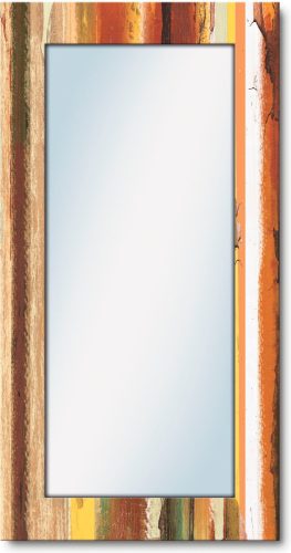 Artland Wandspiegel Home sweet home ingelijste spiegel voor het hele lichaam met motiefrand, geschikt voor kleine, smalle hal, halspiegel, mirror spiegel omrand om op te hangen