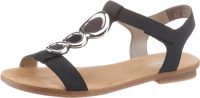 Rieker Sandalen met klittenbandtrensje