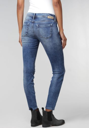 GANG Skinny fit jeans Faye in gebruikte look