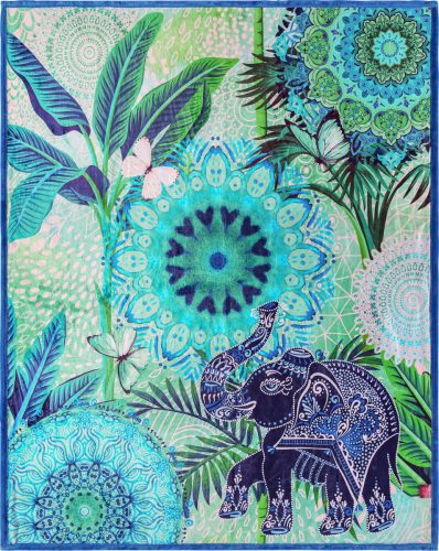 HIP Plaid Isara met mandala's en olifant