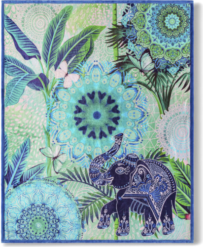 HIP Plaid Isara met mandala's en olifant