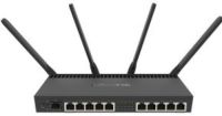 MikroTik RB4011iGS+5HacQ2HnD-IN draadloze router Dual-band (2.4 GHz / 5 GHz) Gigabit Ethernet Zwart