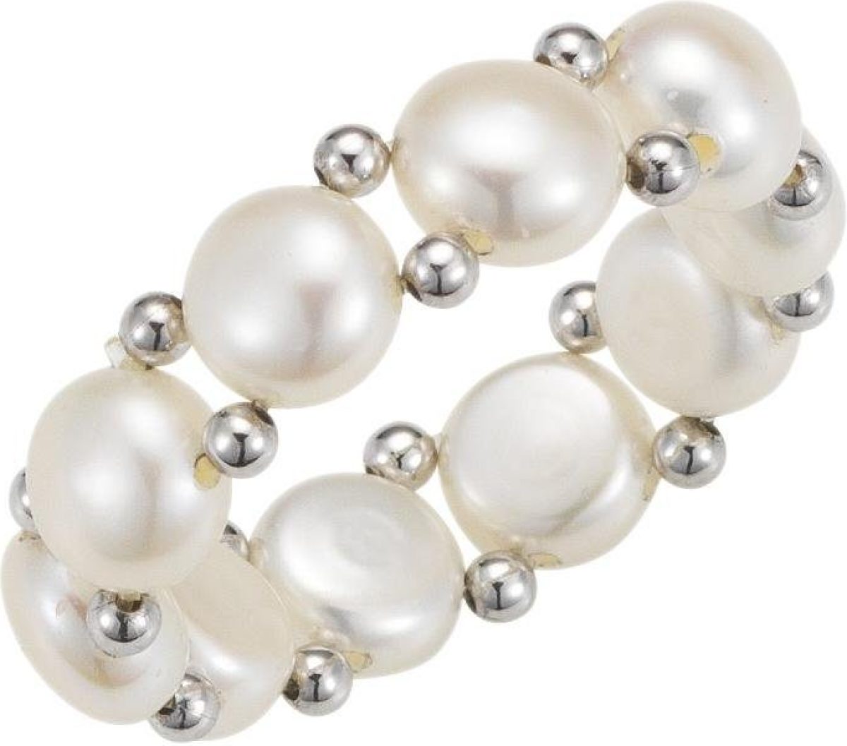 Adriana Parelring La mia perla, A122 met zoetwater-cultivéparels