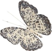 Home affaire Sierobject voor aan de wand Wanddecoratie vintage butterfly Wanddecoratie, vlinder, van metaal