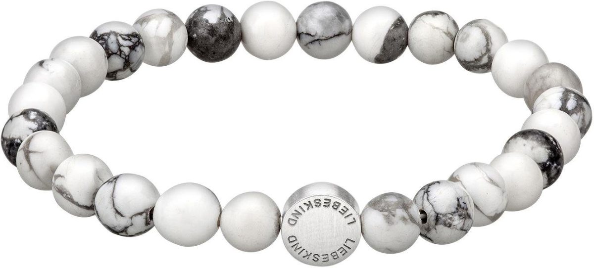 Liebeskind Berlin Armband LJ-0026-B-17 met howliet