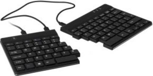 R-Go Tools Split Ergonomisch Toetsenbord, AZERTY (BE), zwart, bedraad