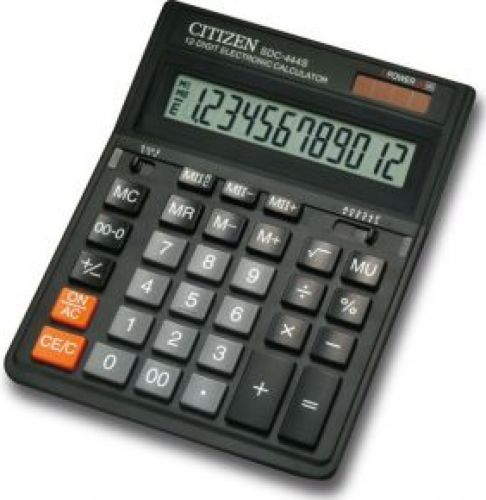 SKO Citizen SDC-444S calculator Desktop Basisrekenmachine Zwart
