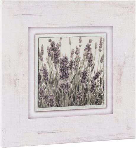 Home affaire Artprint op hout Lavendel 40/40 cm