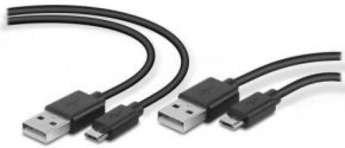 Speedlink SL-450104-BK USB-kabel 3 m USB A Micro-USB A Mannelijk Zwart