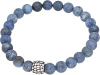 Firetti Armband Heilstein-armband met bollen van mineralen met kralen van dumortieriet