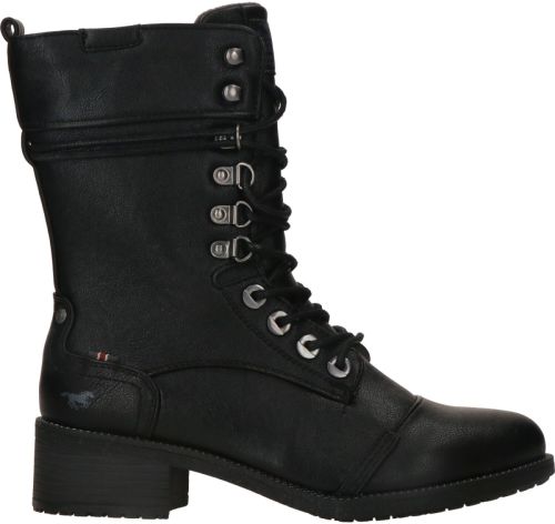 Mustang Veterboot  Zwart