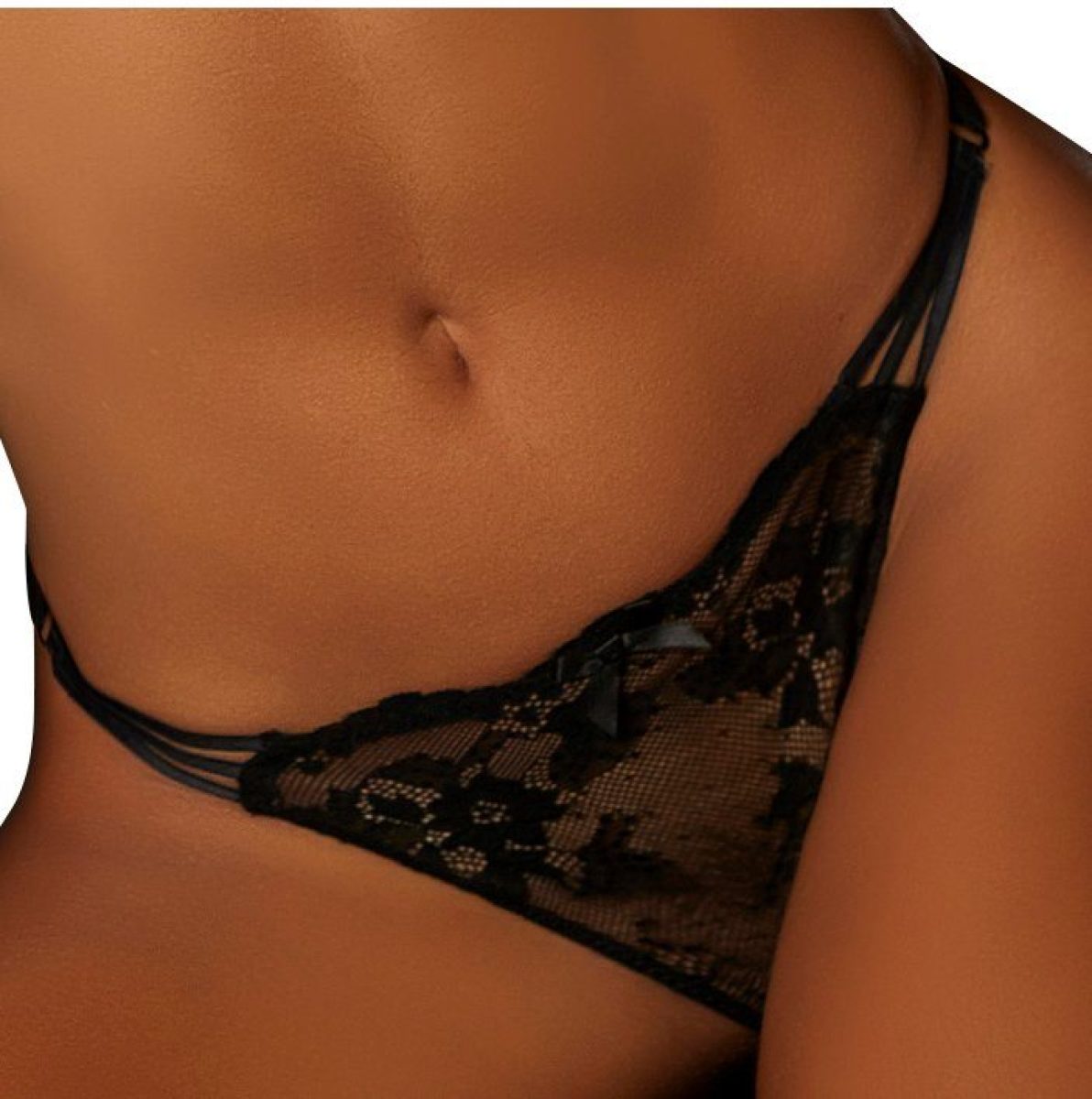 Lascana String sexy bandjes-look