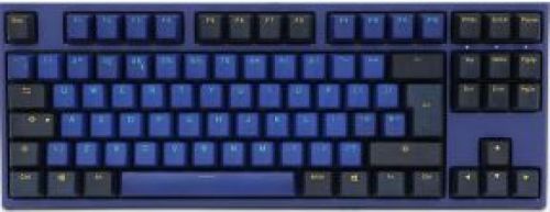 Ducky One 2 Horizon TKL toetsenbord USB Duits Zwart, Blauw