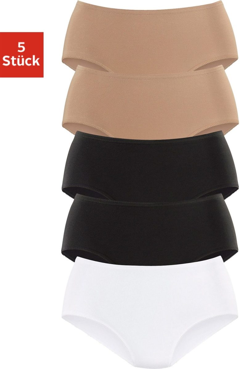 PETITE FLEUR Heupslip van katoen-stretch (5 stuks)